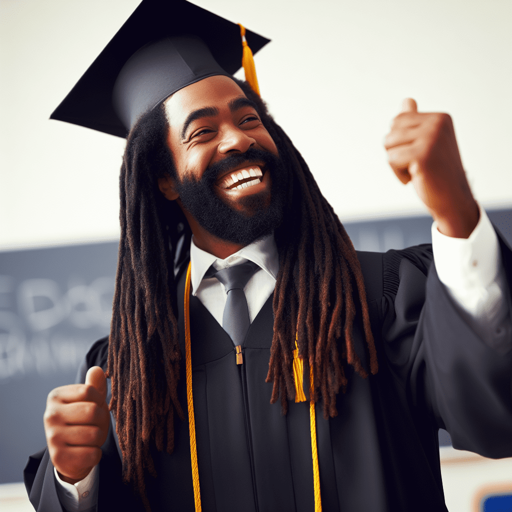 Black Achiever-Graduating University Exel Career