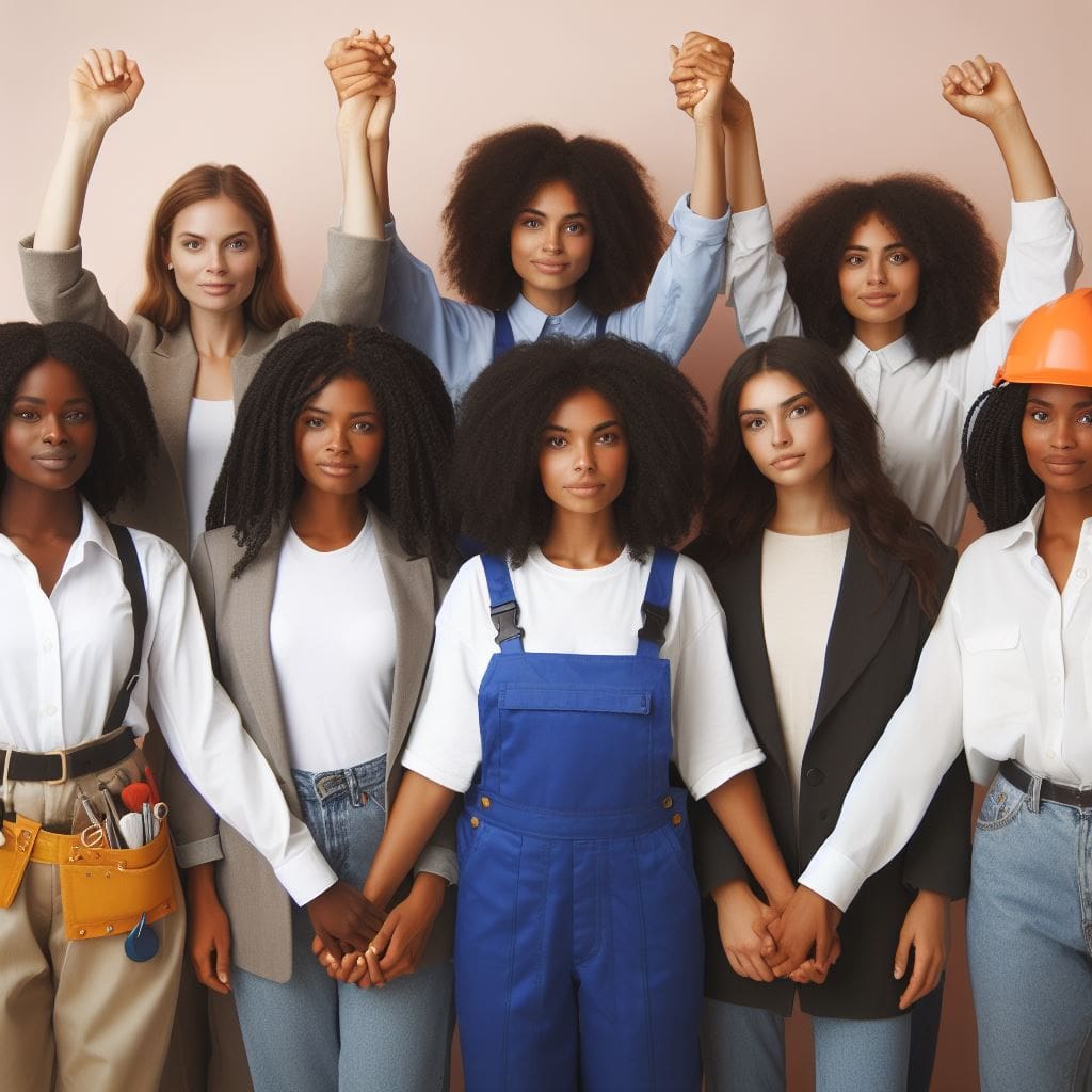 A-group-of-Black-women-from-different-professions