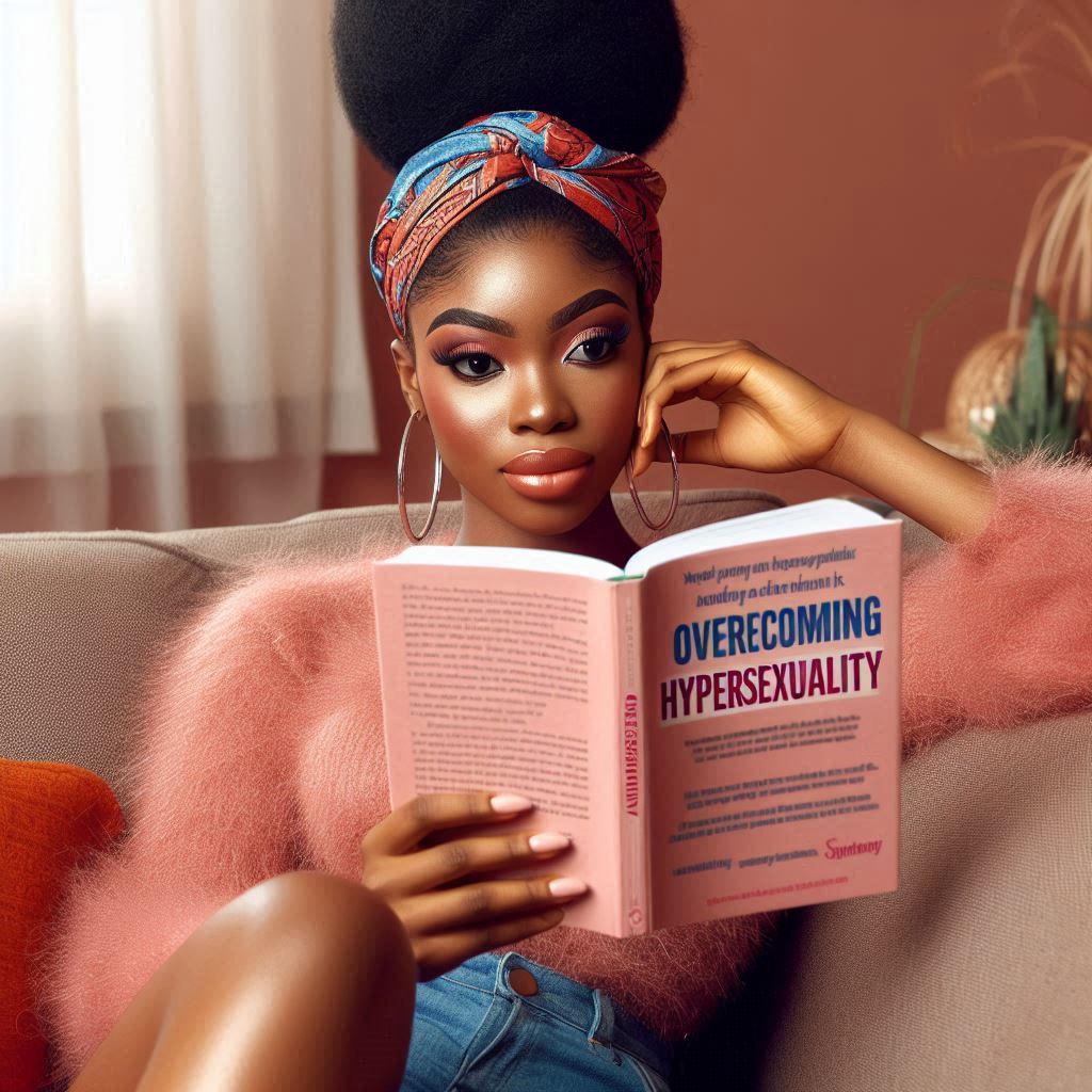 a lady reading- hypersexuality