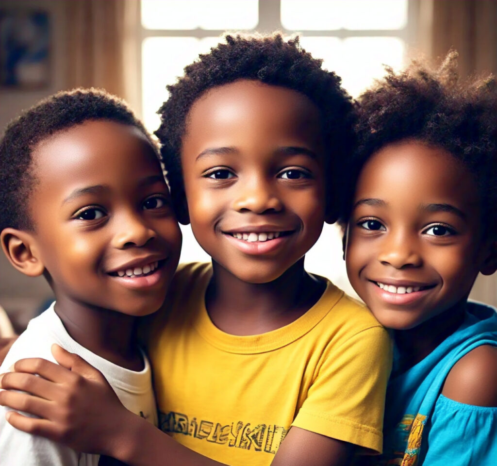 a boy with his friends- true kindness