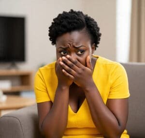 WELLbeing Magazine 22 a surprised and sad lady- cryptic pregnancy